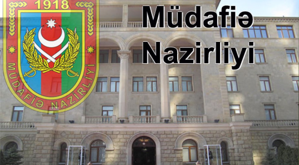 Müdafiə Nazirliyinin yüksək rütbəli hərbçisi SAXLANILIB